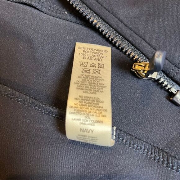 Harrington Paorais Women's Golf Jacket. Vented Blue - Picture 9 of 13